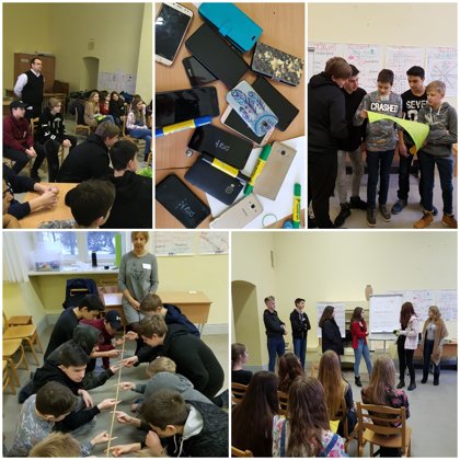 Mazāk telefonu un vairāk sarunu Jelgavas valsts ģimnāzijā