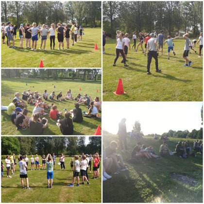 Nometne "Četri vienā" - pirmā'diena