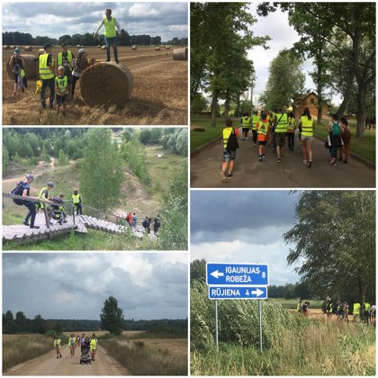 Izaicinājums lieliem un maziem - pārgājiens 15+ km