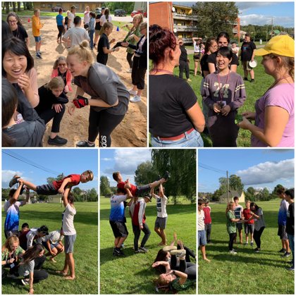 Nometne Rūjienā, kas pulcē jauniešus no dažādām pasaules malām