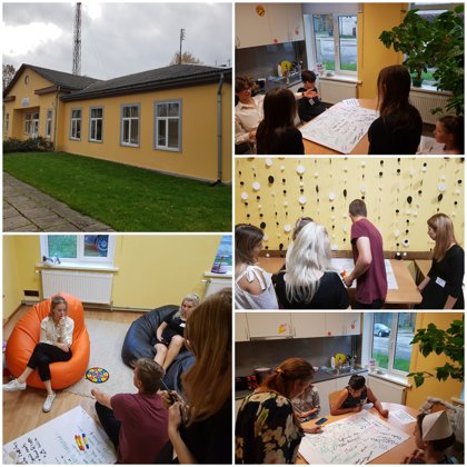 Prāta vētra Jaunjelgavas jaunatnes iniciatīvu centrā