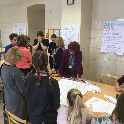 Skolotāju un skolēnu sadarbība projektu radīšanā!