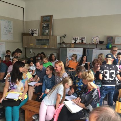 Dienas nometnes noslēgums Valmierā kopā ar vecākiem