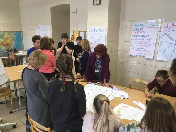 Skolotāju un skolēnu sadarbība projektu radīšanā!