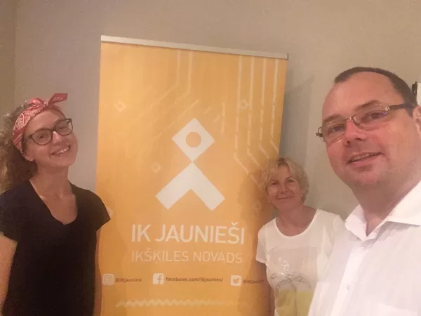 Pasākums Ikšķilē ar talantīgajiem jauniešiem