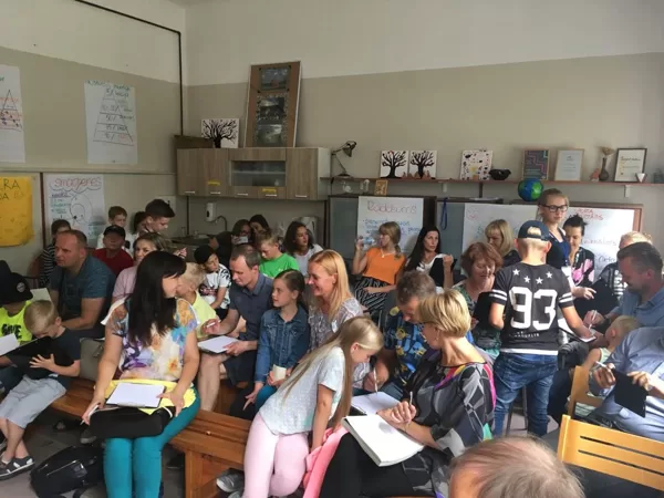 Dienas nometnes noslēgums Valmierā kopā ar vecākiem