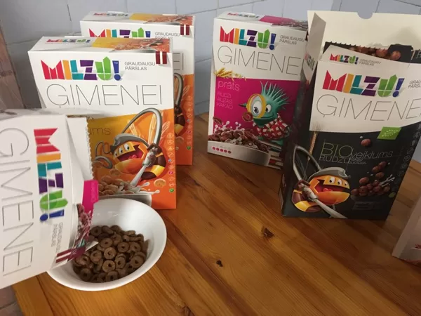 Mūsu lieldraugs MILZU gardās brokastis!